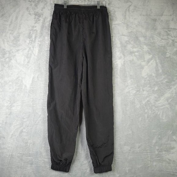 Topshop Womens Joggers Pants Black High Rise Bungee Waist‎ Pockets 4-6 New - Picture 2 of 11